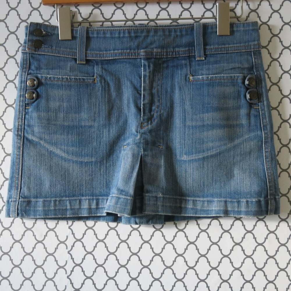 Citizens of Humanity Denim Jeans Mini Skirt - Size 27